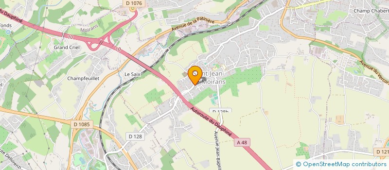 localisation de l'entreprise SCI AMB IMMOBILIER  SAINT-JEAN-DE-MOIRANS