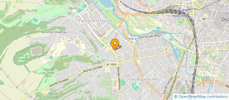 localisation de l'entreprise SCI AMB21 à DIJON