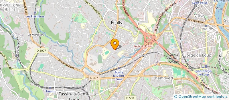 localisation de l'entreprise SCI  AMBARRE  ECULLY