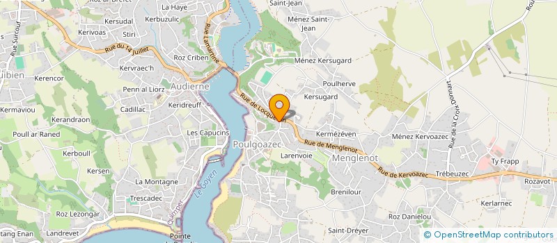 localisation de l'entreprise SCI AMBASSADES III  PLOUHINEC