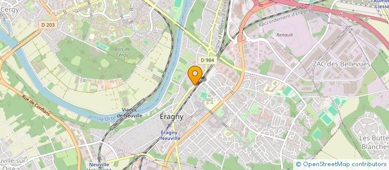 localisation de l'entreprise SCI AMBASSADEUR GD3  ERAGNY