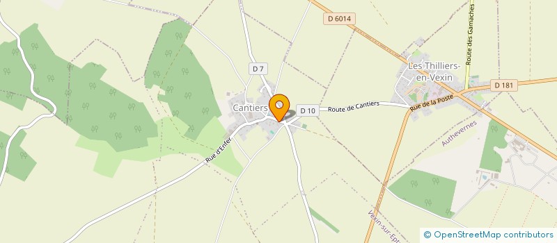 localisation de l'entreprise SCI AMBEGAU  VEXIN-SUR-EPTE