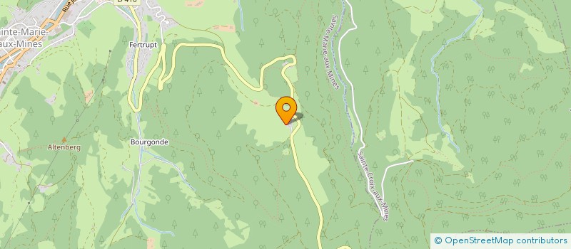 localisation de l'entreprise SCI AMBERG-CIE  SAINTE-MARIE-AUX-MINES