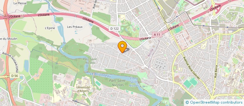 localisation de l'entreprise SCI AMBIANCE 72 à AVRILLE