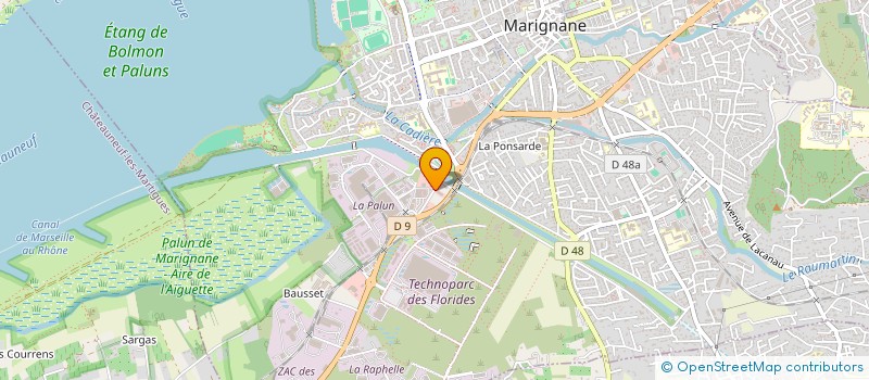 localisation de l'entreprise SCI AMBITIEUSE  MARIGNANE