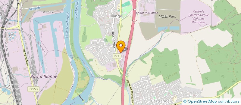 localisation de l'entreprise SCI AMBITION  ILLANGE