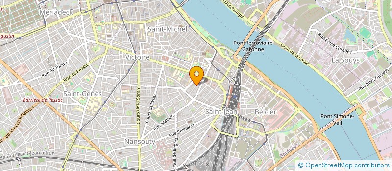 localisation de l'entreprise SCI AMBITION ET REALISATION  BORDEAUX