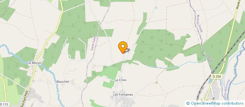 localisation de l'entreprise SCI AMBLARD  SAINT-YZAN-DE-SOUDIAC