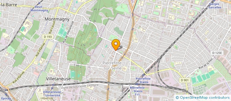 localisation de l'entreprise SCI AMBM à PIERREFITTE-SUR-SEINE