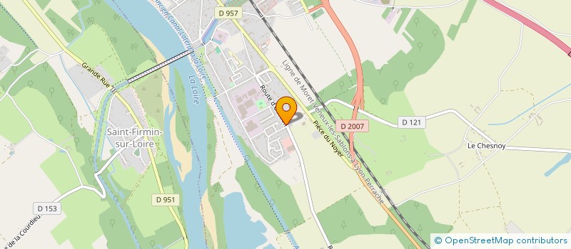 localisation de l'entreprise SCI AMBRE 2 à BRIARE