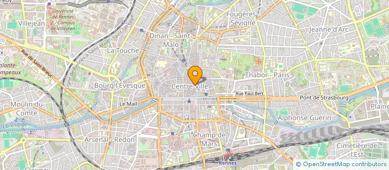 localisation de l'entreprise SCI AMBRE à RENNES