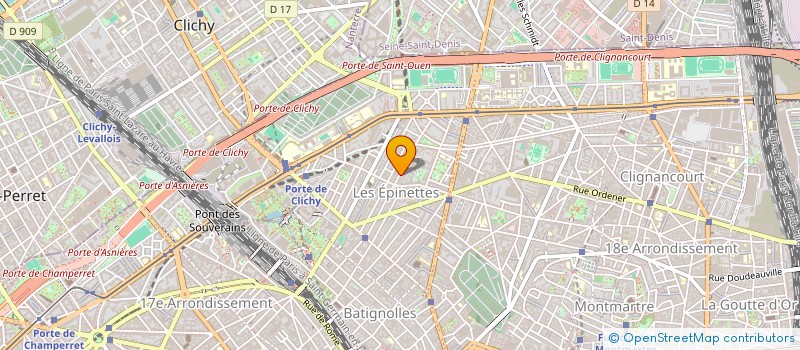 localisation de l'entreprise SCI AMBRE à VINCENNES