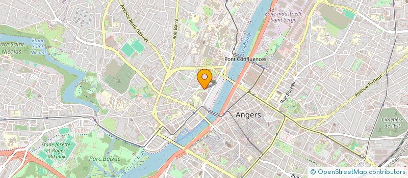 localisation de l'entreprise SCI AMBRE à ANGERS