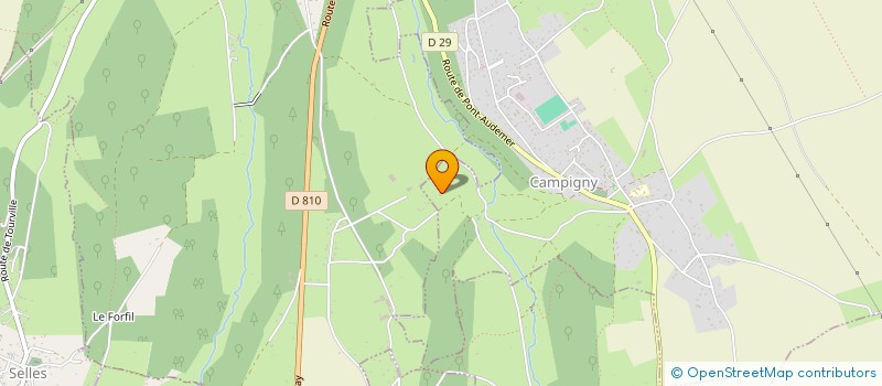 localisation de l'entreprise SCI AMBRE  TOURVILLE-SUR-PONT-AUDEMER