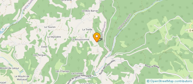 localisation de l'entreprise SCI AMBRE à SAINTE-NATHALENE