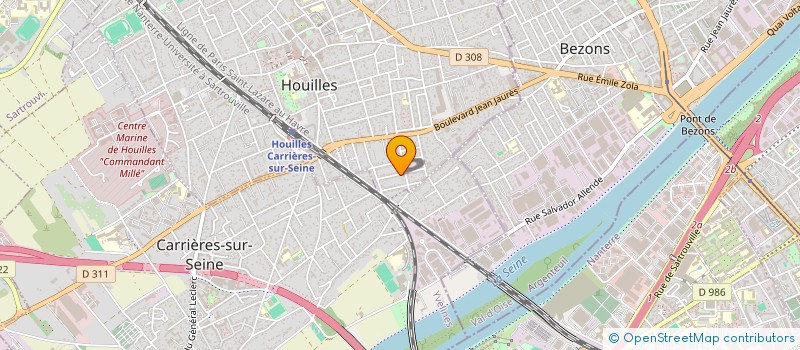 localisation de l'entreprise SCI AMBRE  SAINT-JULIA