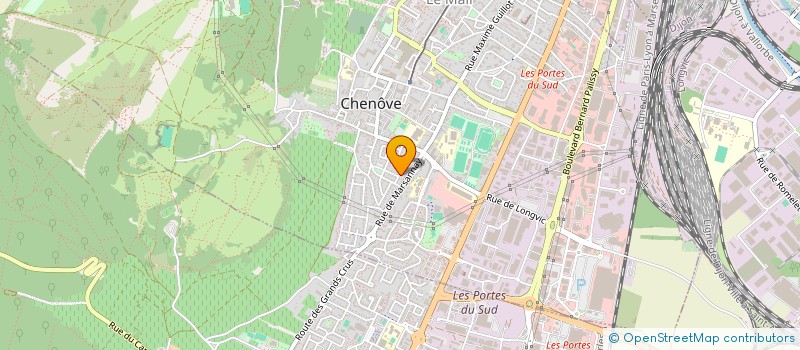 localisation de l'entreprise SCI AMBRE à CHENOVE