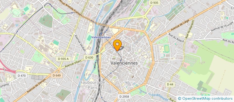 localisation de l'entreprise SCI AMBRE à VALENCIENNES