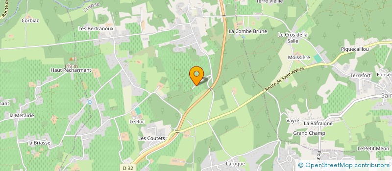 localisation de l'entreprise SCI AMBRE à BERGERAC