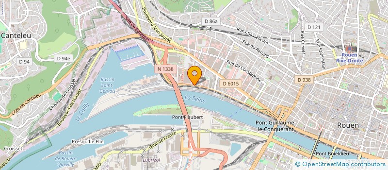 localisation de l'entreprise SCI AMBRE à ROUEN