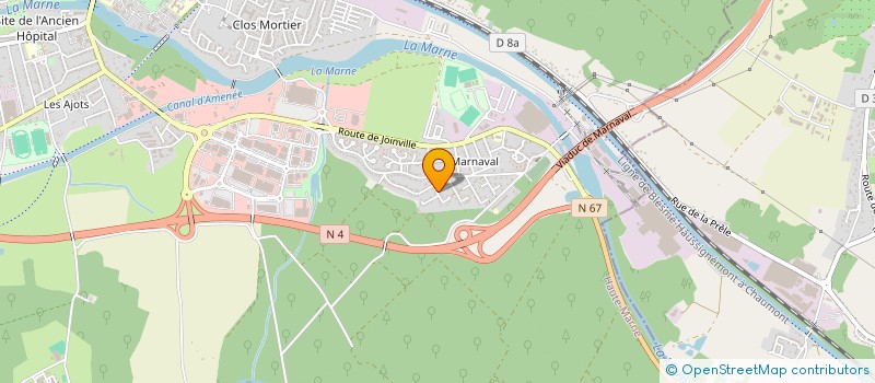 localisation de l'entreprise SCI AMBRE- KENZO à SAINT-DIZIER