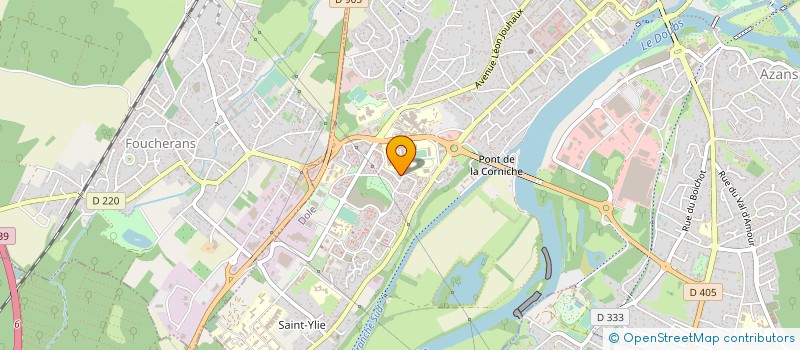 localisation de l'entreprise SCI AMBROISE PARE à DOLE