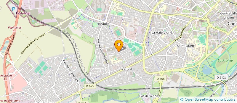 localisation de l'entreprise SCI AMBROISEVIE à CAEN