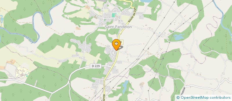 localisation de l'entreprise SCI AMBROSIO  SAINT-PANDELON