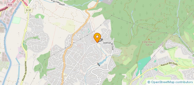 localisation de l'entreprise SCI AMBULANCE SECOURS 83 à FREJUS