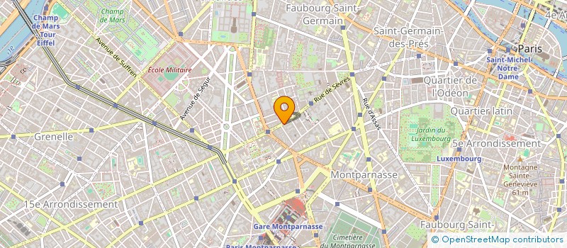 localisation de l'entreprise SCI AMBZ  PARIS