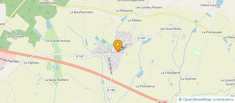 localisation de l'entreprise SCI AMC à SEVREMOINE