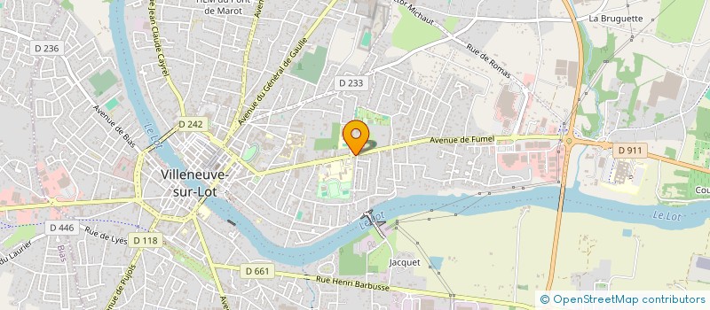 localisation de l'entreprise SCI AMC  VILLENEUVE-SUR-LOT