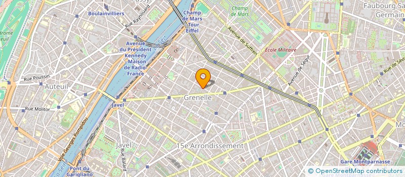 localisation de l'entreprise SCI AMC SUFFREN  PARIS