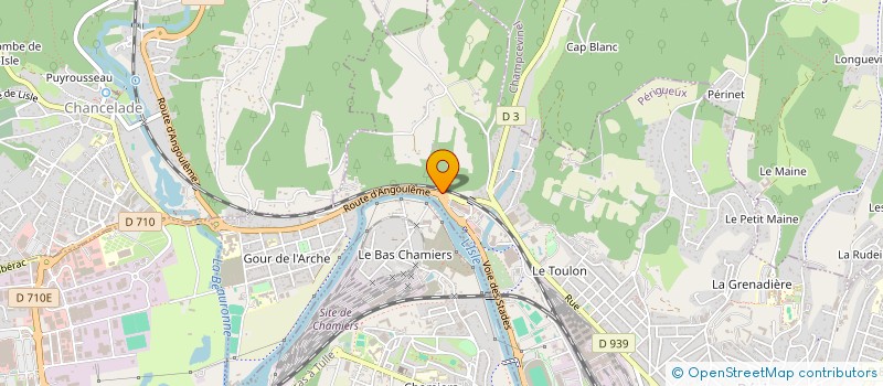 localisation de l'entreprise SCI AMCA à PERIGUEUX