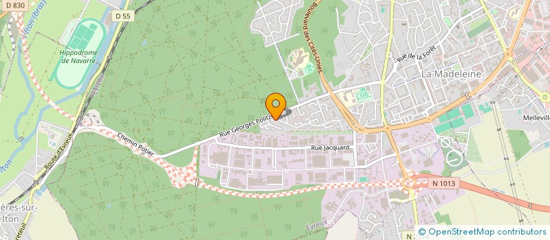localisation de l'entreprise SCI AMCB à LE TIGNET