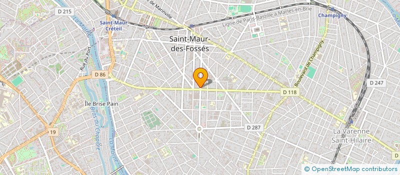 localisation de l'entreprise SCI AMCG92 à SAINT-MAUR-DES-FOSSES