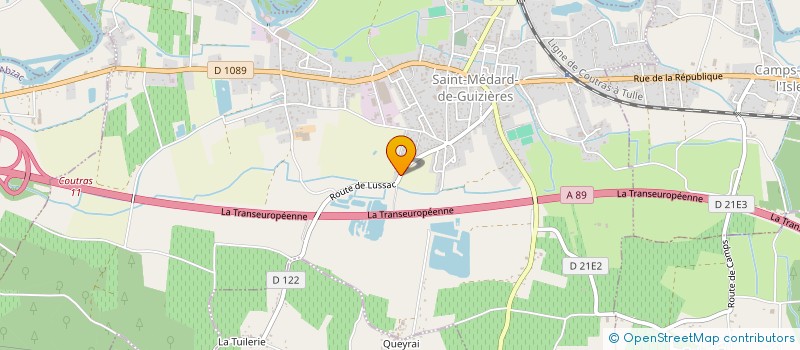 localisation de l'entreprise SCI AMCJ  SAINT-MEDARD-DE-GUIZIERES