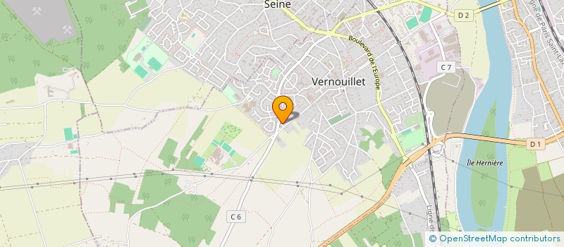 localisation de l'entreprise SCI AMCP  VERNOUILLET