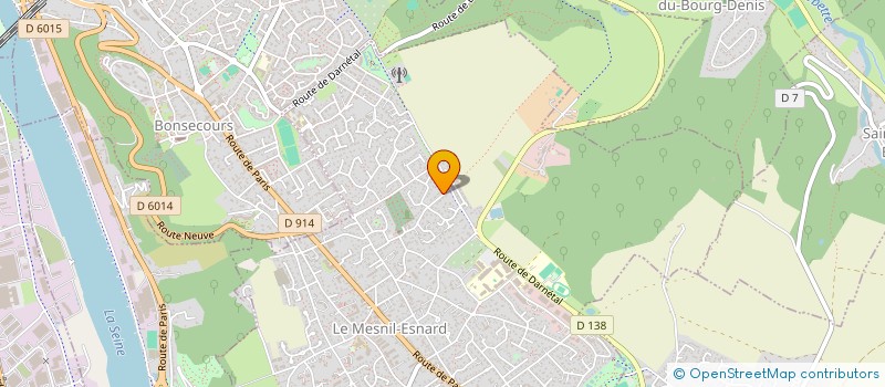 localisation de l'entreprise SCI AMCV  LE MESNIL-ESNARD