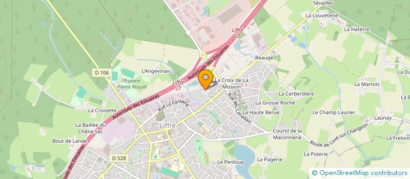 localisation de l'entreprise SCI AMD 2  LIFFRE