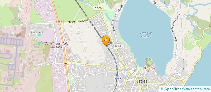 localisation de l'entreprise SCI AMD  ISTRES