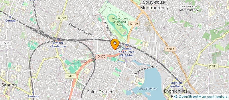 localisation de l'entreprise SCI AMD49 à EAUBONNE