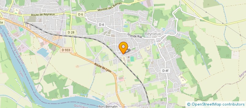 localisation de l'entreprise SCI AMDA à REYRIEUX
