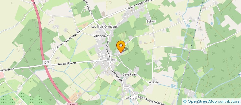 localisation de l'entreprise SCI AMDB à BRISSAC LOIRE AUBANCE