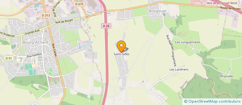 localisation de l'entreprise SCI AMDR  BOSGOUET