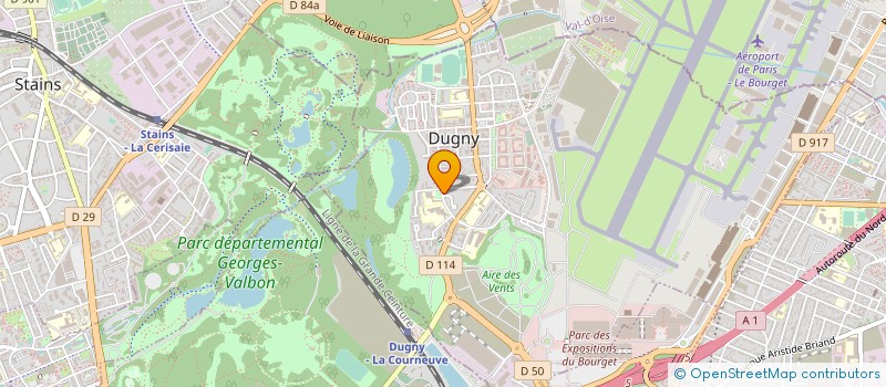 localisation de l'entreprise SCI AME  LOCHES