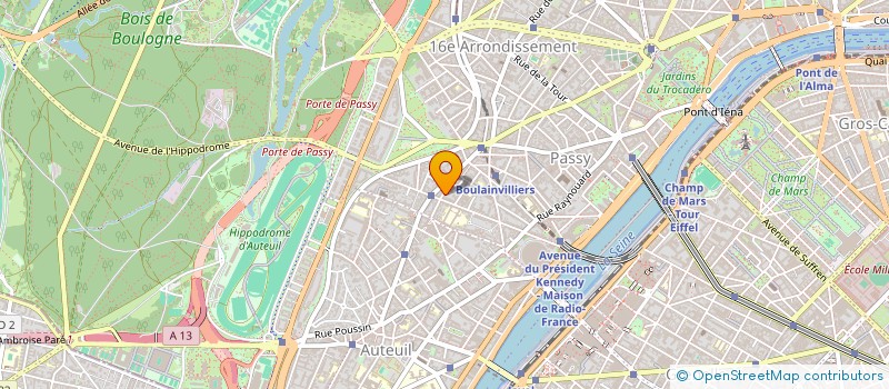 localisation de l'entreprise SCI AME DES MAORIS  PARIS