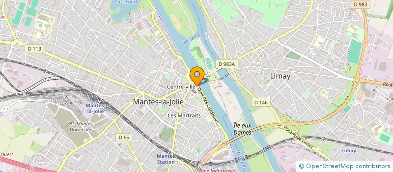 localisation de l'entreprise SCI AME MAX  MANTES-LA-JOLIE