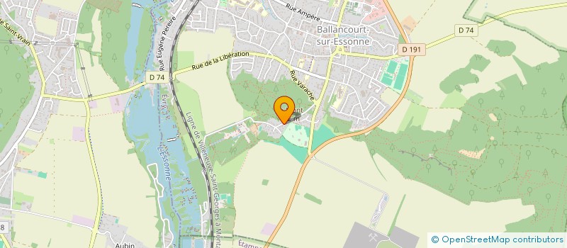 localisation de l'entreprise SCI AMEDEE à BALLANCOURT-SUR-ESSONNE