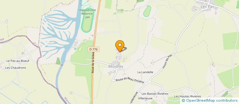 localisation de l'entreprise SCI AMEDERIC  PONTORSON